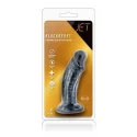JET BLACKBERRY 4 DILDO CARBON METALIC