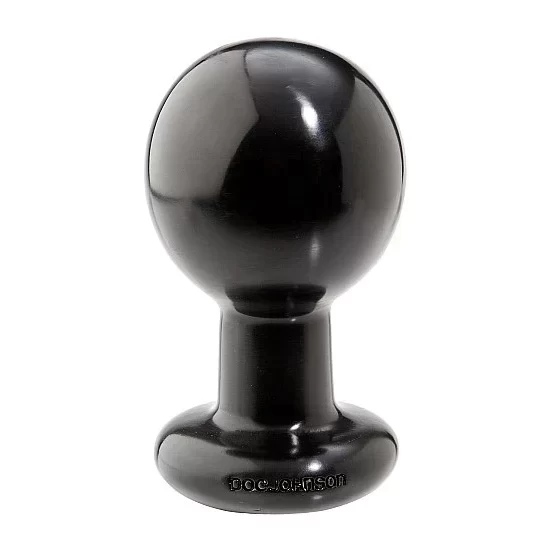 Silikonowo-żelowy korek analny Round Butt Plug Large (2 kolory)