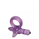 Pierścień na penisa z wibracjami Vabrating Clitoral Tongue Ring