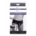 Envy Crotchless Lace Strap-On Harness - Black