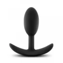 Anal Adventures Platinum - Silicone Vibra Slim Plug - Small