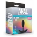 Anal Adventures Platinum - Silicone Vibra Slim Plug - Small