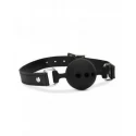 Noir - Breathable Silicone Ball Gag - Black