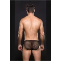 ENVY MODERN FISHNET BIKINI BLACK, L/XL