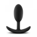 Anal Adventures Platinum - Silicone Vibra Slim Plug -Medium