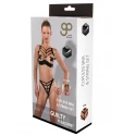 GP DATEX CUPLESS BRA & STRING SET, L