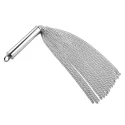 Chain whip with built-in plug - steel