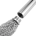 Chain whip with built-in plug - steel