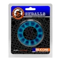 [sil|tpr] air airflow vented cock ring - space blue