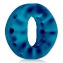 [sil|tpr] air airflow vented cock ring - space blue