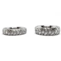Stainless steel tire donut cockring - jumbo - 40 mm.