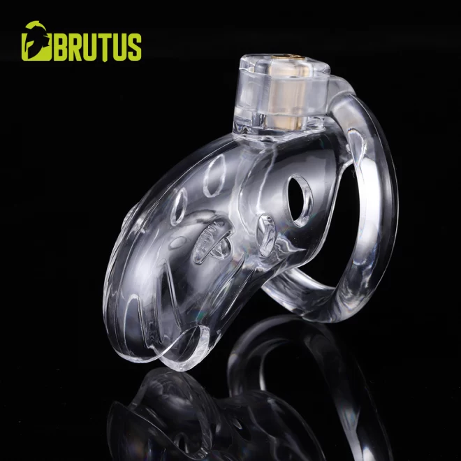 Brutus shark cage - chastity cage - clear