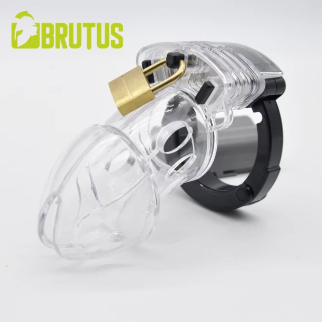 Brutus alpha cage - chastity cage - clear