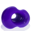 [sil] pighole squeal ff veiny hollow plug - eggplant