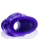 [sil] pighole squeal ff veiny hollow plug - eggplant