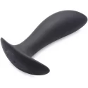 Zeus e-stim pro - vibrating + e-stim silicone anal plug w. r