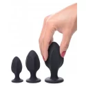 Triple juicers silicone anal trainer set