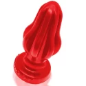 [sil] airhole small finned buttplug - red