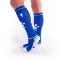 Brutus puppy party socks w. pockets blue / white