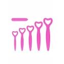 Silicone vaginal dilator set