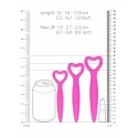 Silicone vaginal dilator set