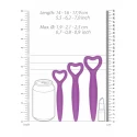 Silicone vaginal dilator set