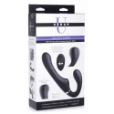 Mighty Rider Vibrating Strapless Strap-On - Black