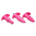 Thrill Trio Anal Plug - Set of 3 - Pink