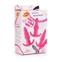 Thrill Trio Anal Plug - Set of 3 - Pink