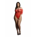 Presents rhinestone off shldr body os