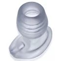 [sil|tpr] glowhole-1 - buttplug + led insert - small - clea
