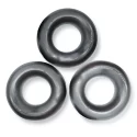 [tpr] fat willy cockring 3-pack - steel