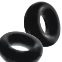 Hünkyjunk stiffy cockring 2-pack - tar ice