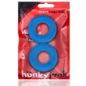 Hünkyjunk stiffy cockring 2-pack - teal ice