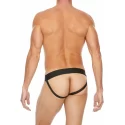 Plain front with zip jock - s/m