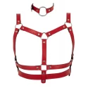 Bad Kitty Harness Set red