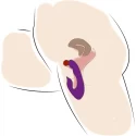 Wibrator Purple Vibe G-Spot