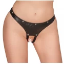 Leder string ouvert