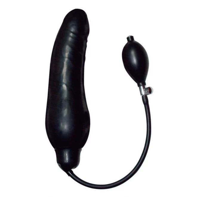 Pumpdildo"black latex balloon"