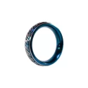 Blue wave cockring 40 mm