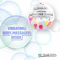 Big Teaze Toys - Bath Bomb Surprise with Vibrating Body Massager Lavender