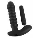 Masażer prostaty z wibracją Black velvets vibrating