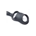 10x cock & ball ring + plug