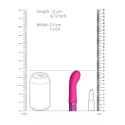 Bijou - rechargeable silicone bullet