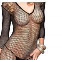 Bodystocking z siateczki Long Sleeves Bodystocking