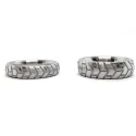 Stainless steel tire donut cockring - jumbo - 55 mm.