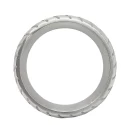 Stainless steel tire donut cockring - large - 50 mm.