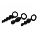 Satisfyer - plugs black (set of 3)