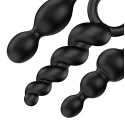 Satisfyer - plugs black (set of 3)