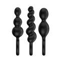 Satisfyer - plugs black (set of 3)